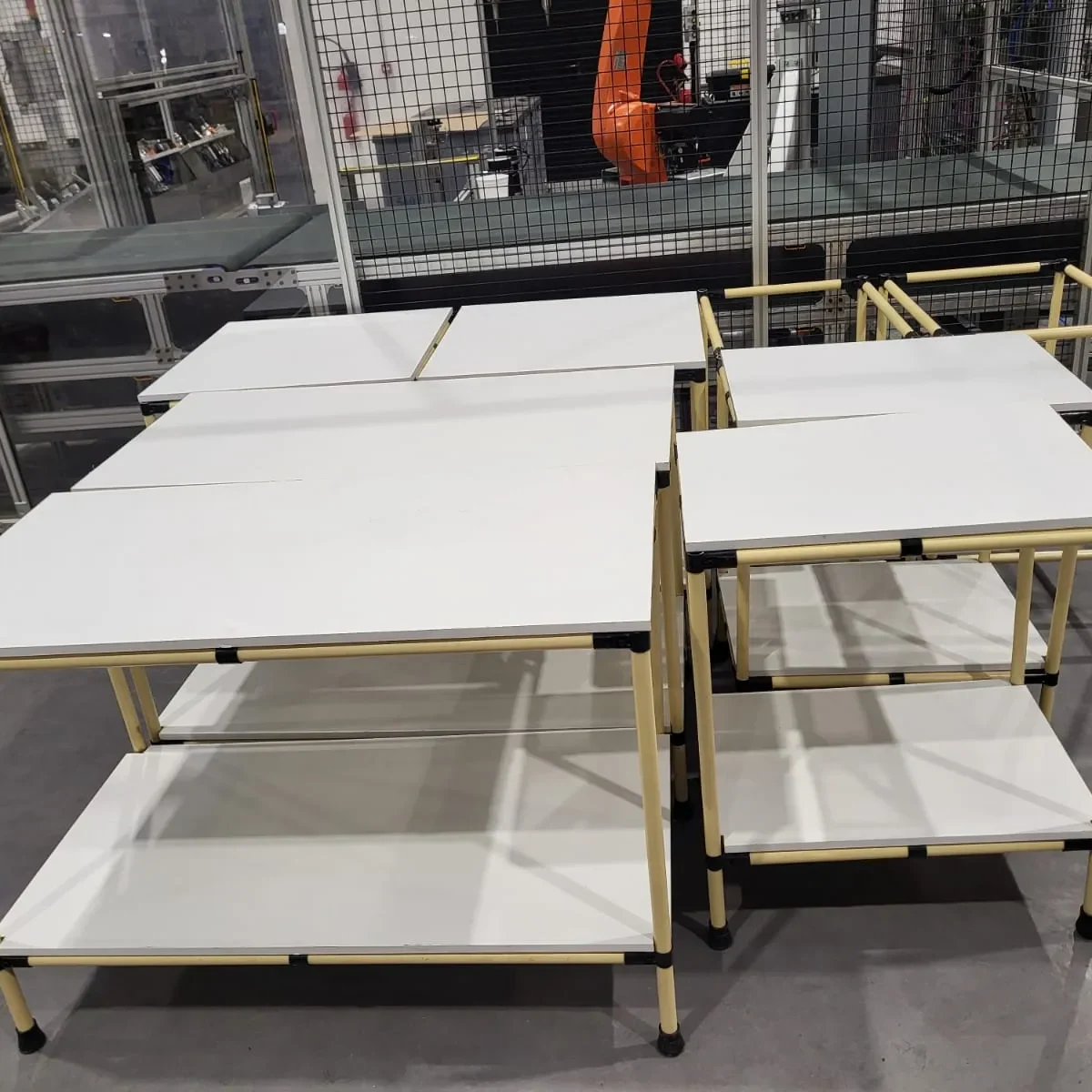 Menuiserie aluminium inox AISI 304/316 sur mesure à Tanger – Finitions brossées polies pour agroalimentaire pharma par 3M Mécanique.