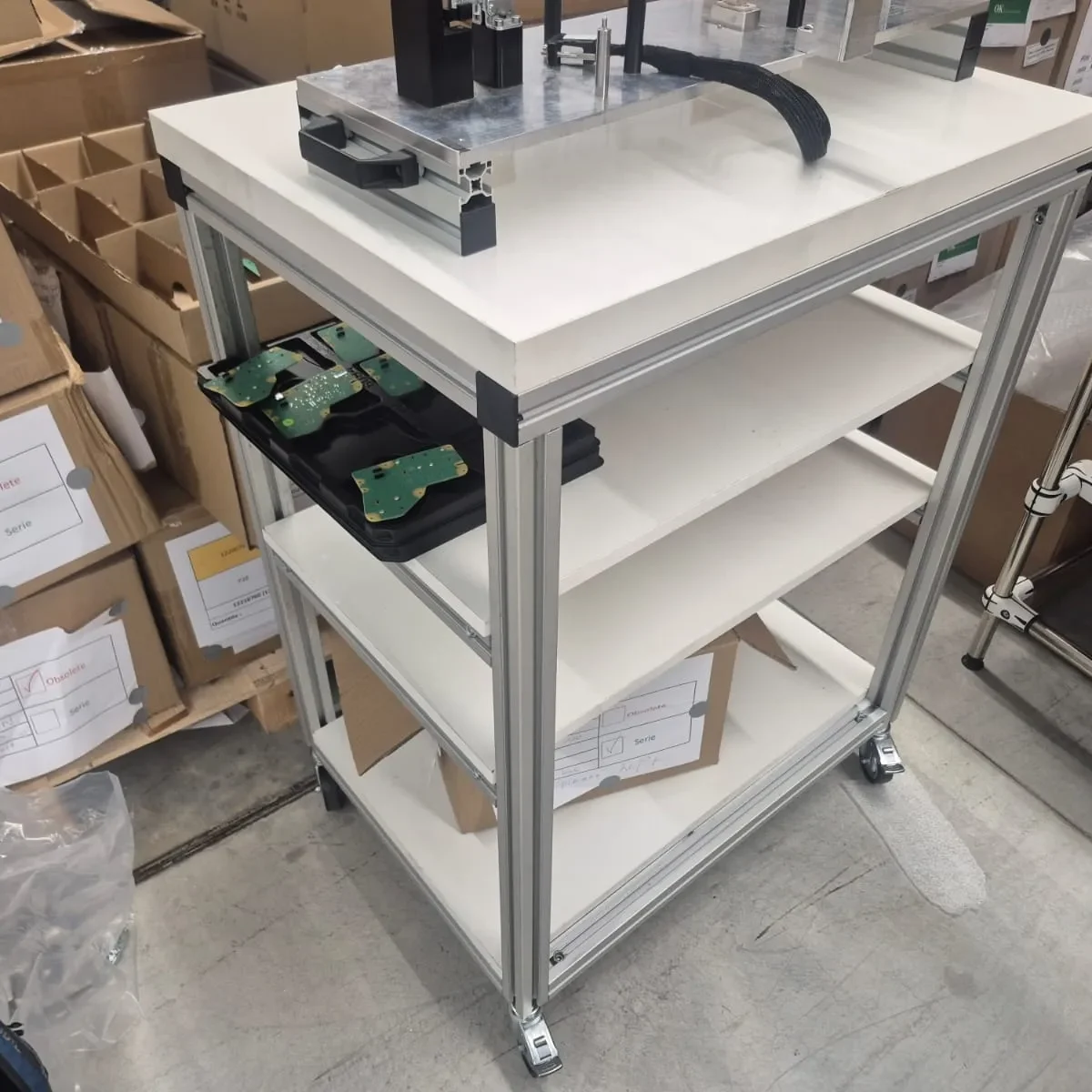 Menuiserie aluminium inox AISI 304/316 sur mesure à Tanger – Finitions brossées polies pour agroalimentaire pharma par 3M Mécanique.